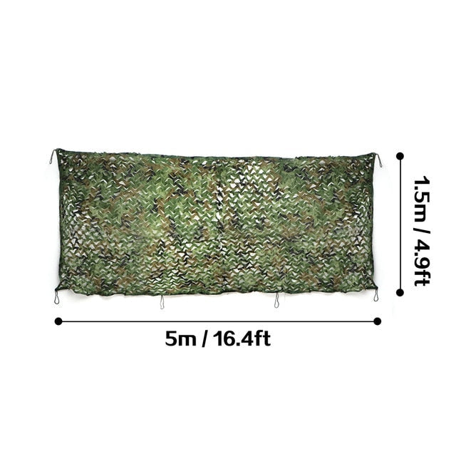 Waterproof Camouflage Hunting Blind Netting for Outdoor Adventures - Korvel