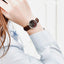 Elegant Round Luxury Women's Quartz Watch - Waterproof & Fashionable