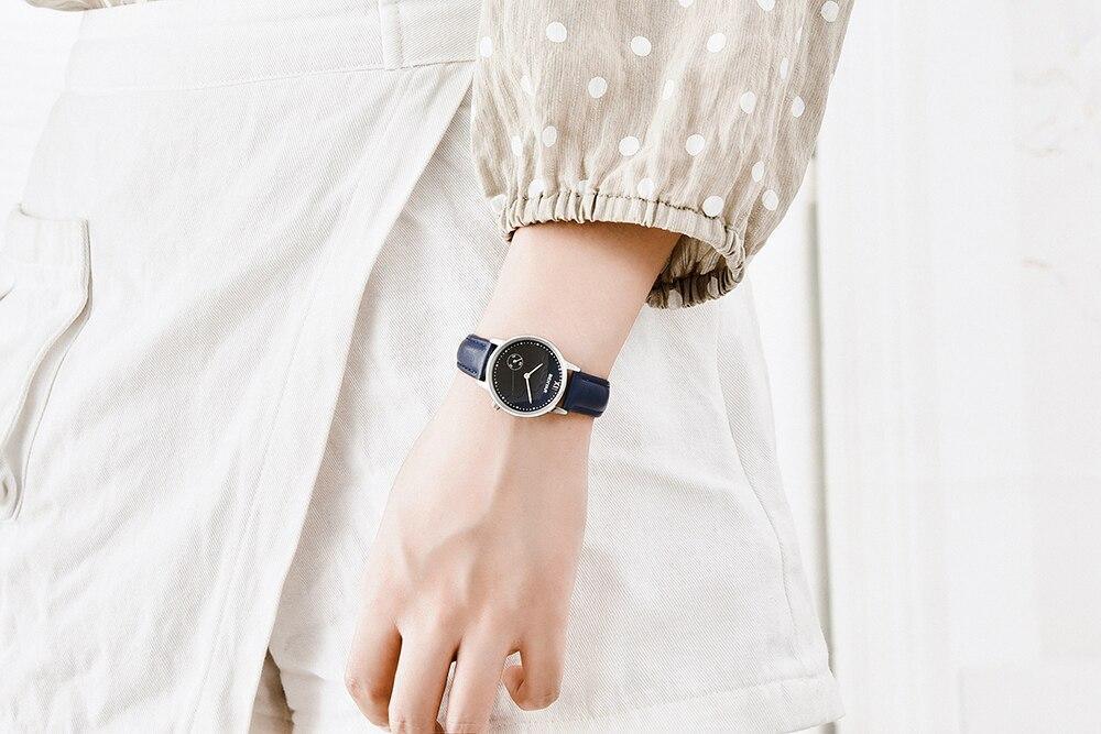 Elegant Round Luxury Women's Quartz Watch - Waterproof & Fashionable