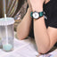 Reloj de Cuarzo para Mujer de Estilo Elegante de Verano con Correa de Nylon