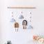 Adorno de Pared Nube de Fieltro Hecho a Mano Estilo Nórdico