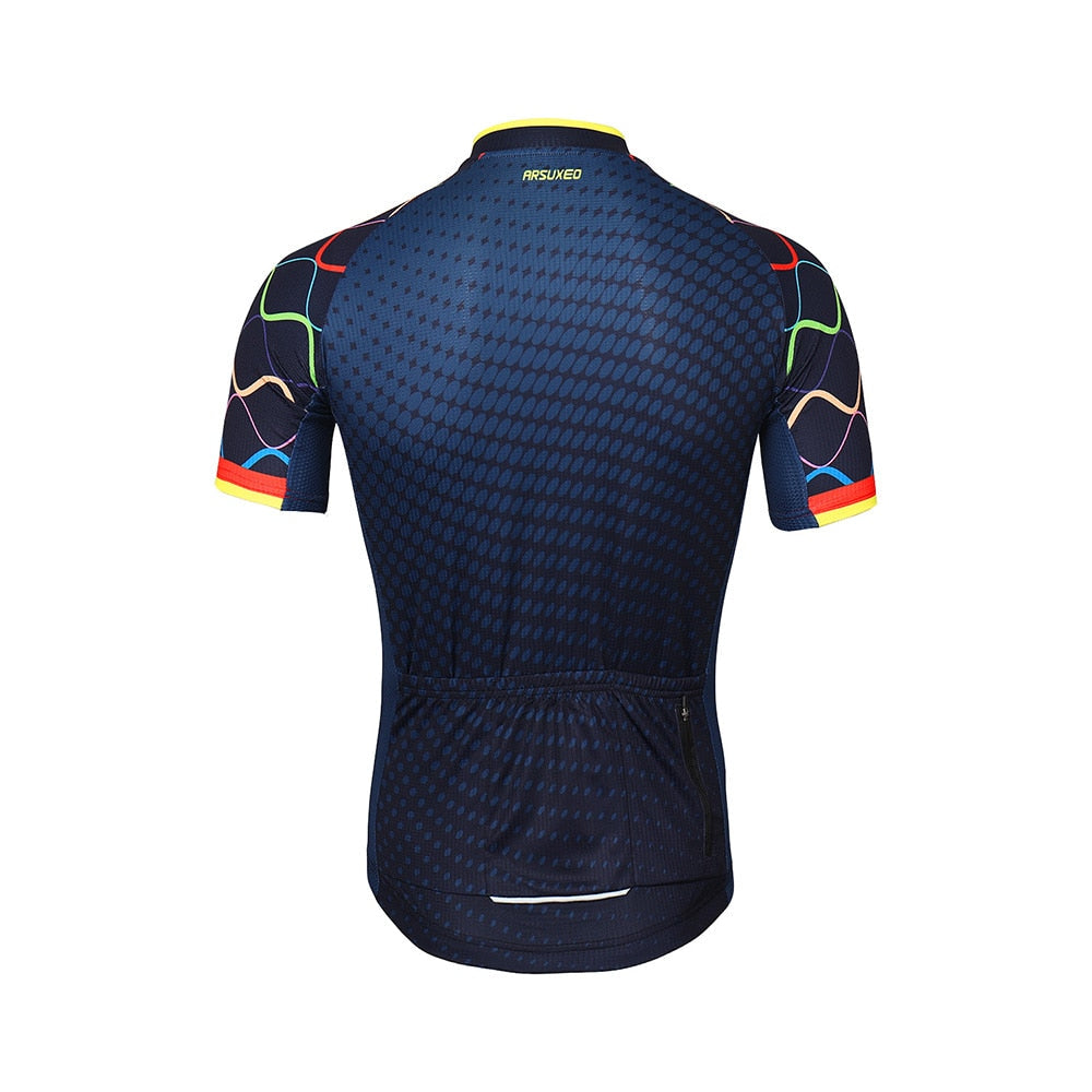 Men's Quick Dry Short Sleeve Cycling Jersey