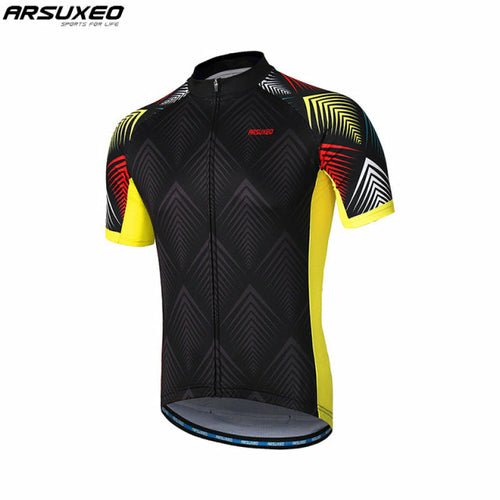 Men's Quick Dry Short Sleeve Cycling Jersey