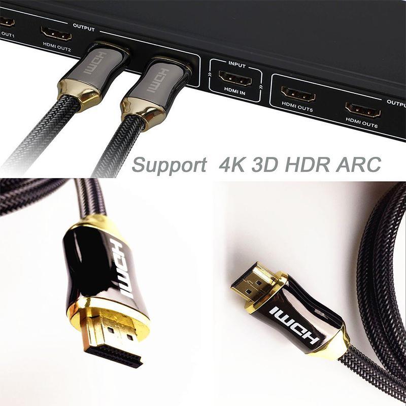 Adaptador de cable 4K DisplayPort a HDMI - Conexión de alta velocidad