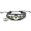 Bracelet en Cuir avec Charms des Signes du Zodiaque - Bangle Multicouche pour Hommes et Femmes