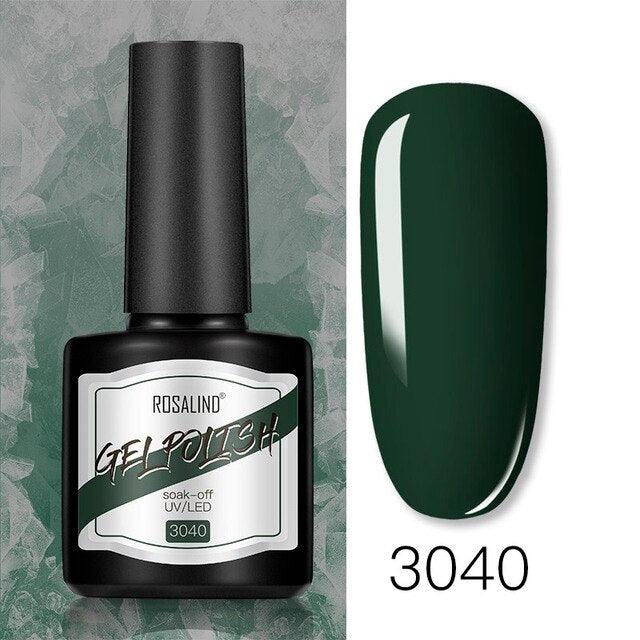 Esmalte de Uñas en Gel Brillante Colorido de 8ml - Calidad Premium