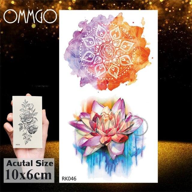 Seahorse Dolphin Temporary Tattoo Stickers for All Ages