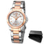 Reloj de Cuarzo para Mujeres en Negro y Plata Elegante - Diseño Impermeable