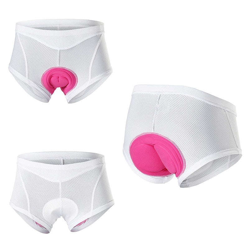 Premium Women's 3D Padded Cycling Shorts for Mountain Biking