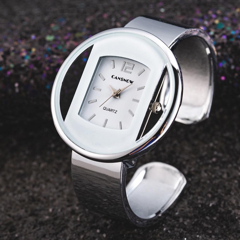 Montre de Luxe en Acier Inoxydable pour Femmes avec Design Élégant