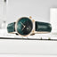 Elegant Round Luxury Women's Quartz Watch - Waterproof & Fashionable