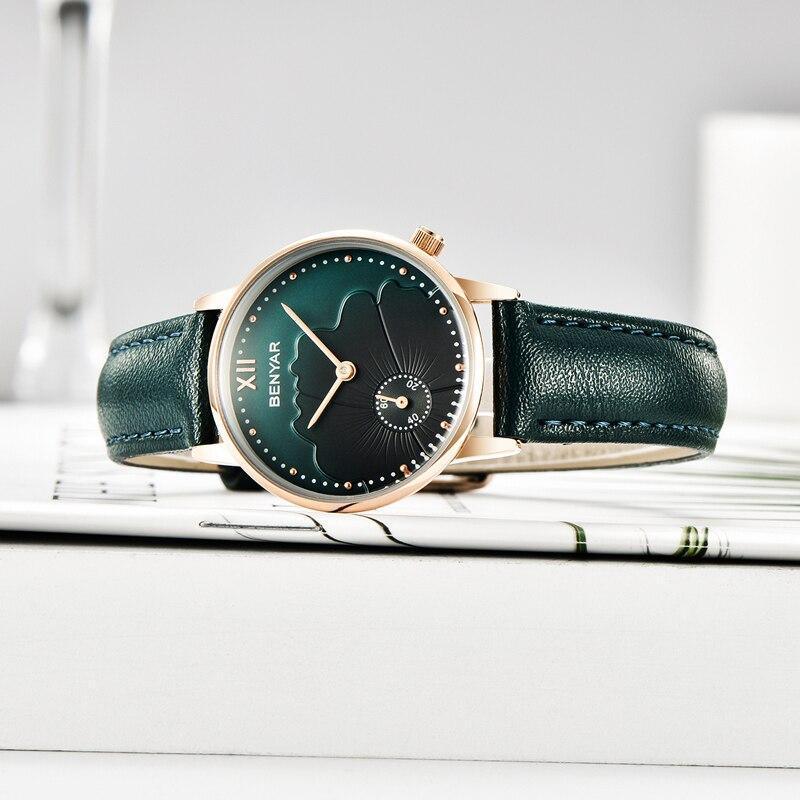 Elegant Round Luxury Women's Quartz Watch - Waterproof & Fashionable