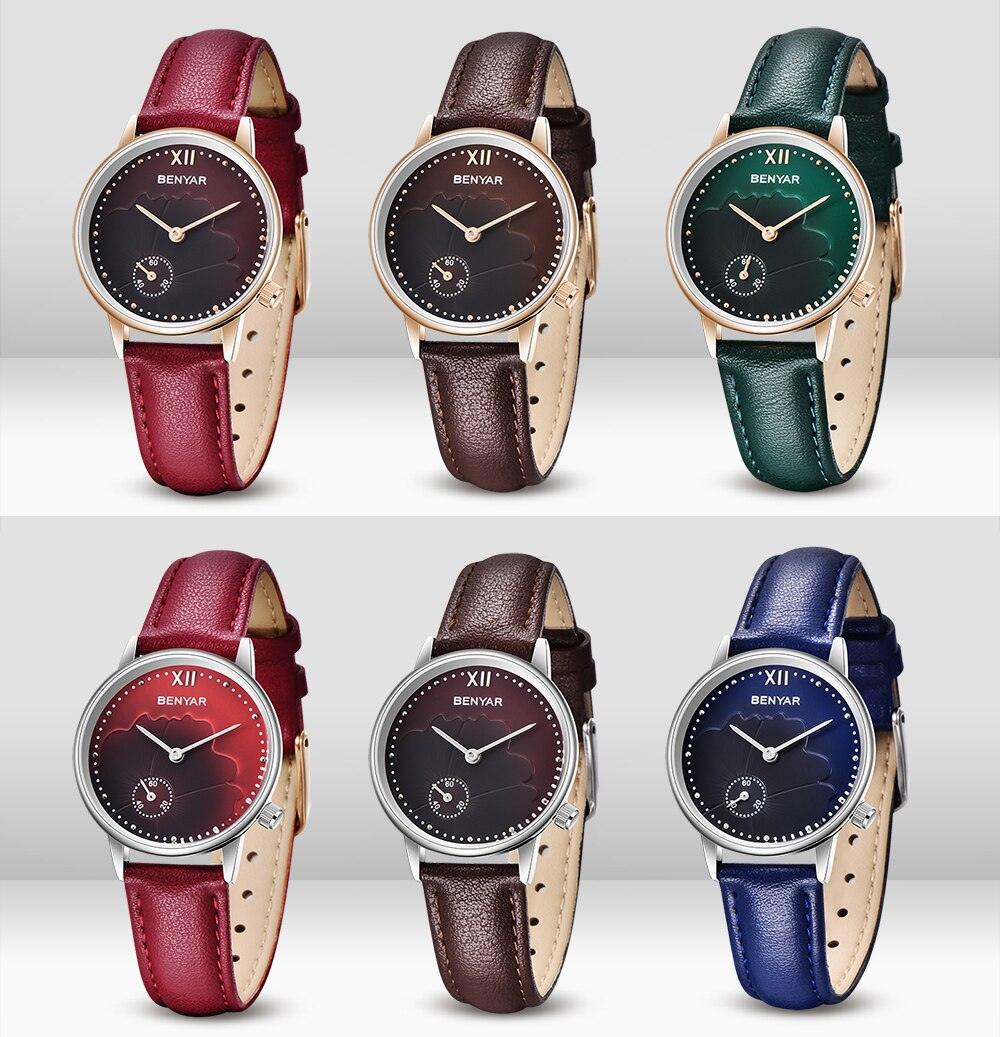 Elegant Round Luxury Women's Quartz Watch - Waterproof & Fashionable