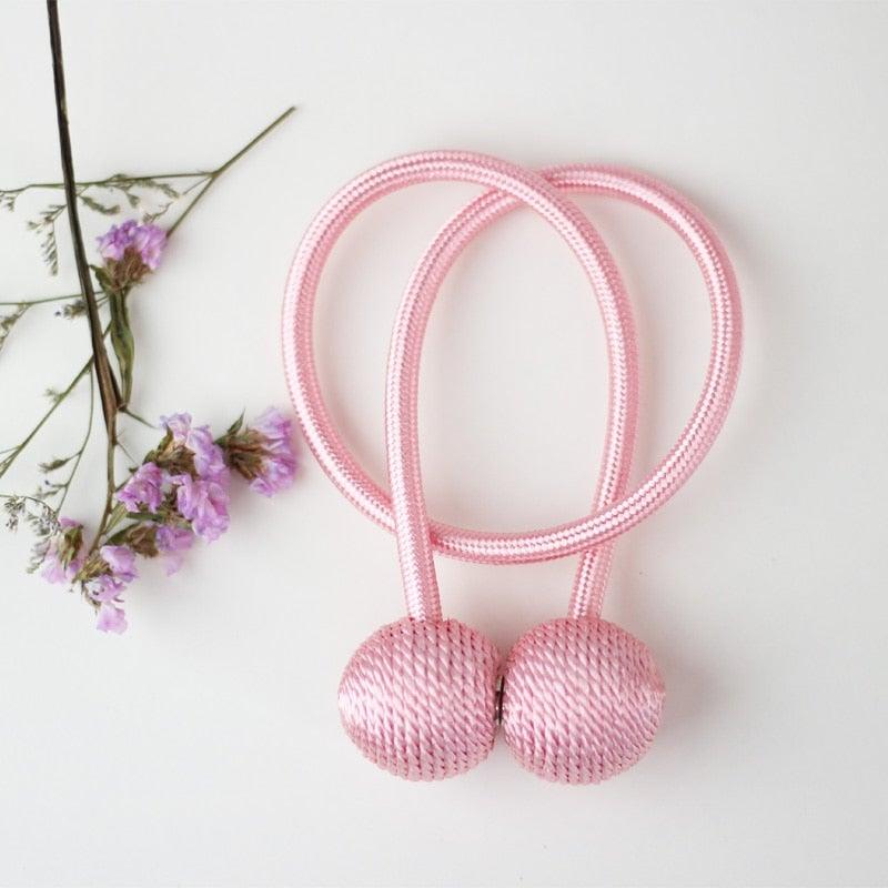 Elegant Magnetic Curtain Tieback Holdbacks for Stylish Decor