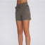 Shorts de sport anti-transpiration taille haute pour femmes