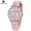 Montre à Quartz Élégante en Rhinestones pour Femmes