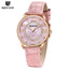 Montre à Quartz Élégante en Rhinestones pour Femmes