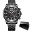 Luxury Men's Gold Quartz Analogue Wristwatch