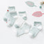 5 Paires de Chaussettes en Coton Mignonnes pour Bébés et Tout-Petits
