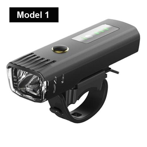 Juego de luces de bicicleta de inducción inteligente - Recargable por USB y resistente al agua