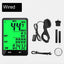 Advanced Waterproof Bicycle Computer - Wireless & Wired Speedometer with LCD Display and 20 Functions - Korvel