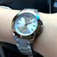 Elegant Silver Round Women's Waterproof Quartz Watch