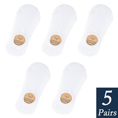 Calcetines de mujer de algodón premium sin costura y antideslizantes