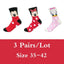 5 Pairs Cute Cartoon Animal Ankle Socks for Women