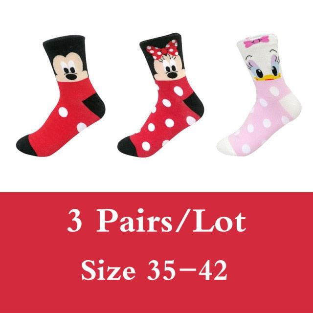 5 Pairs Cute Cartoon Animal Ankle Socks for Women