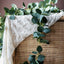 Modern Eucalyptus Leaves Garland for Elegant Decor