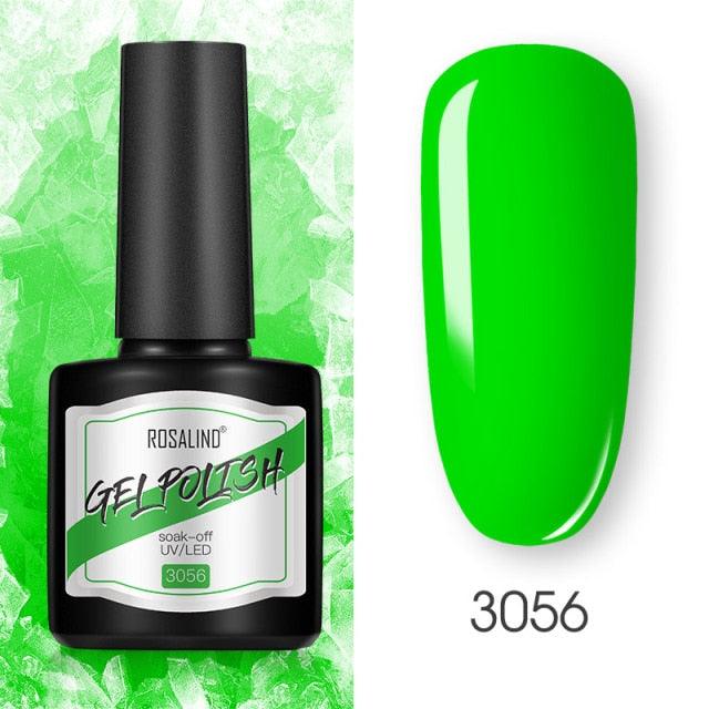 Esmalte de Uñas en Gel Brillante Colorido de 8ml - Calidad Premium