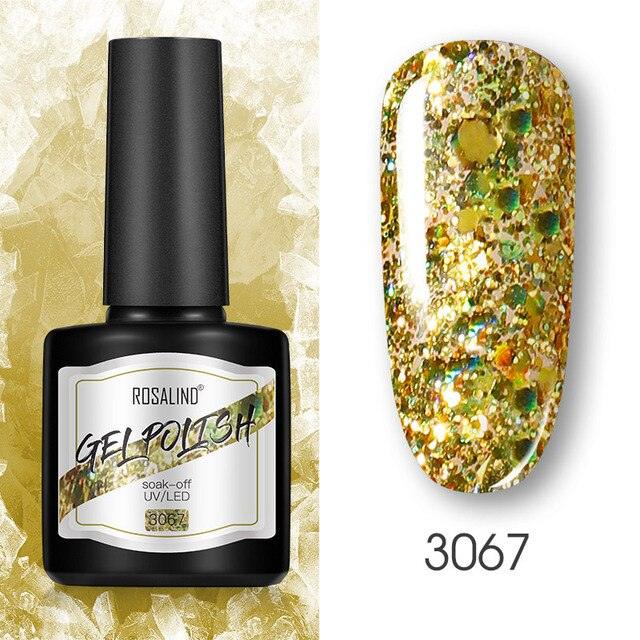 Esmalte de Uñas en Gel Brillante Colorido de 8ml - Calidad Premium