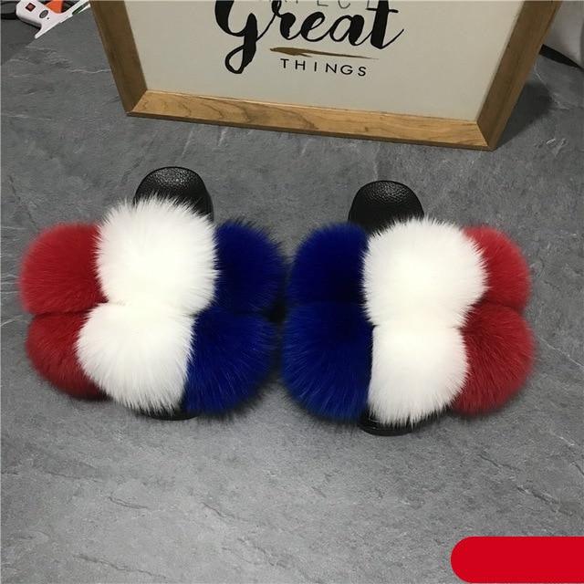 Chaussons en fausse fourrure pour femmes - Confortables et élégants