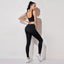 Conjunto de Sujetador y Leggings Elevate Active Sin Costuras de Cintura Alta