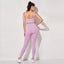 Conjunto de Sujetador y Leggings Elevate Active Sin Costuras de Cintura Alta