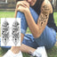 Tatouages Temporaires de Fleurs Réalistes pour Femmes - Art Corporel Imperméable