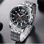 Luxury Men's Gold Quartz Analogue Wristwatch
