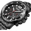 Luxury Men's Gold Quartz Analogue Wristwatch
