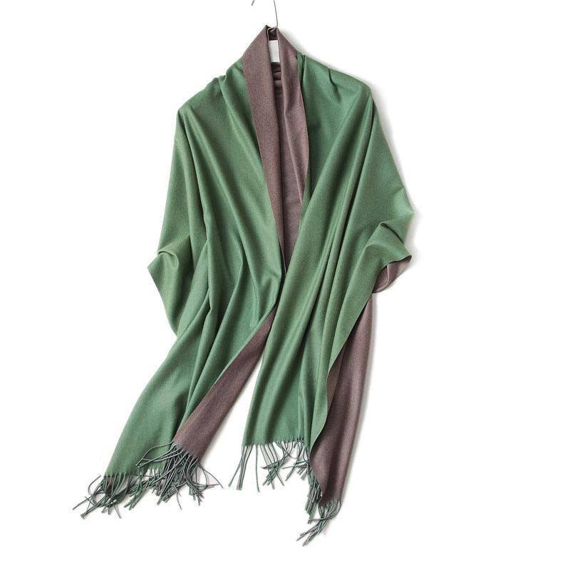 Elegant Cashmere Winter Scarf - Lightweight & Versatile Shawl for Women - Korvel