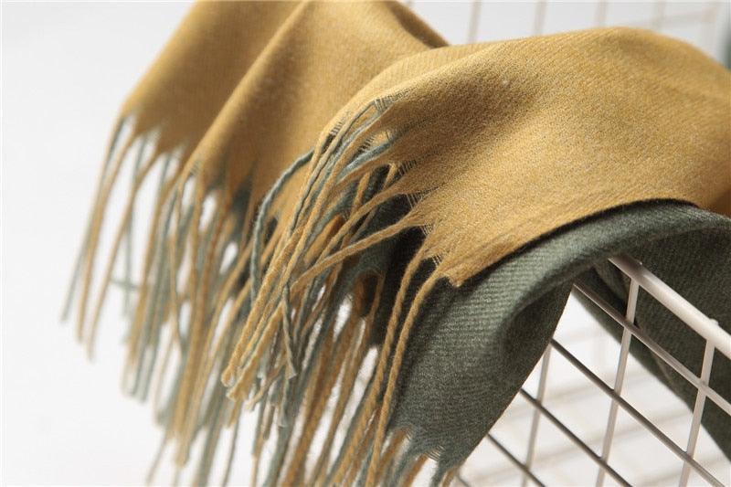 Elegant Cashmere Winter Scarf - Lightweight & Versatile Shawl for Women - Korvel