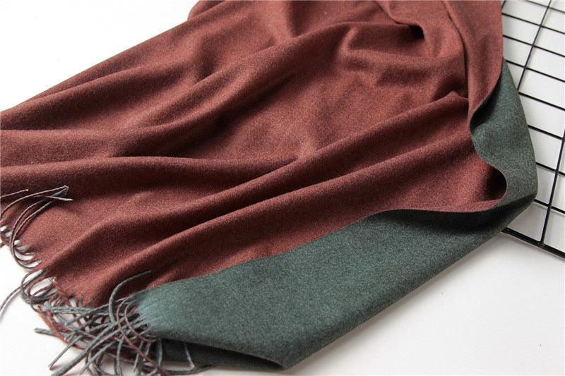 Elegant Cashmere Winter Scarf - Lightweight & Versatile Shawl for Women - Korvel