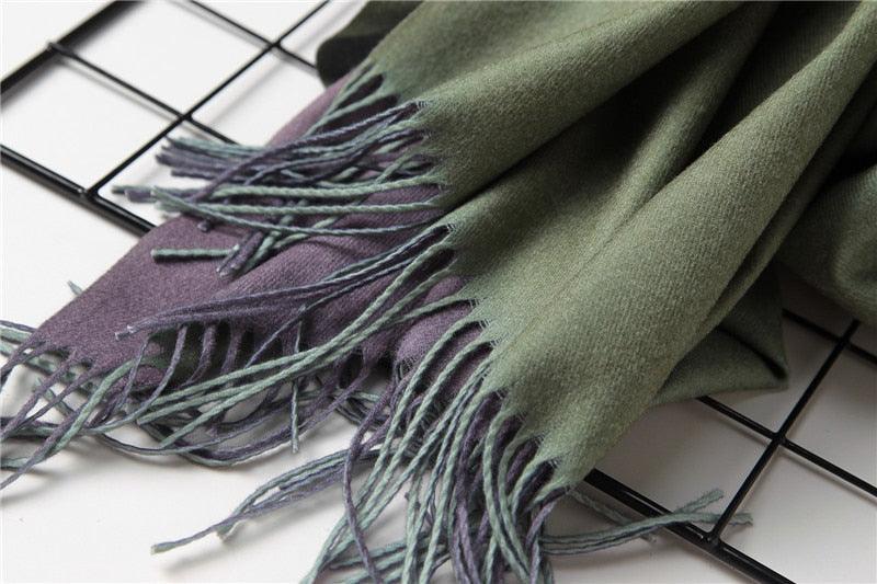 Elegant Cashmere Winter Scarf - Lightweight & Versatile Shawl for Women - Korvel