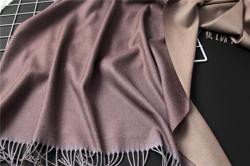 Elegant Cashmere Winter Scarf - Lightweight & Versatile Shawl for Women - Korvel