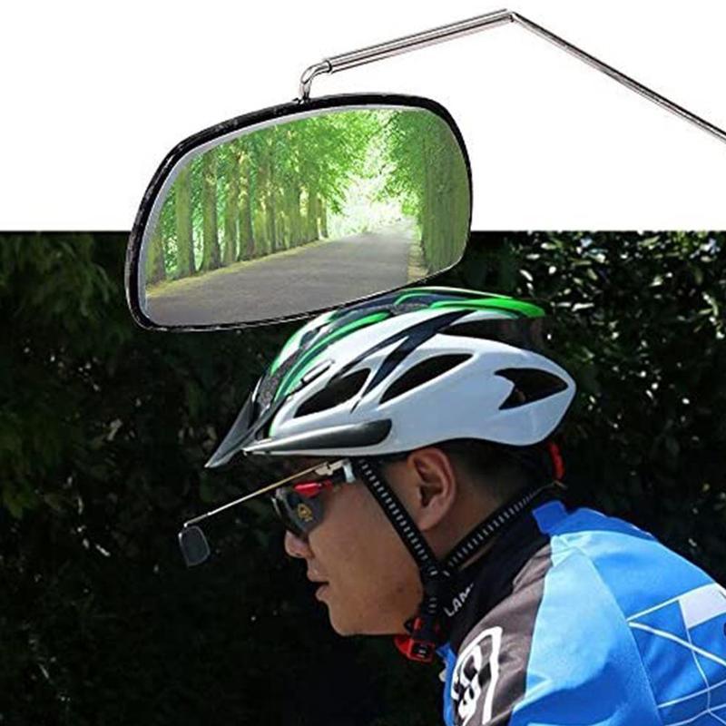 Espejo Retrovisor Ajustable de Aluminio para Bicicleta