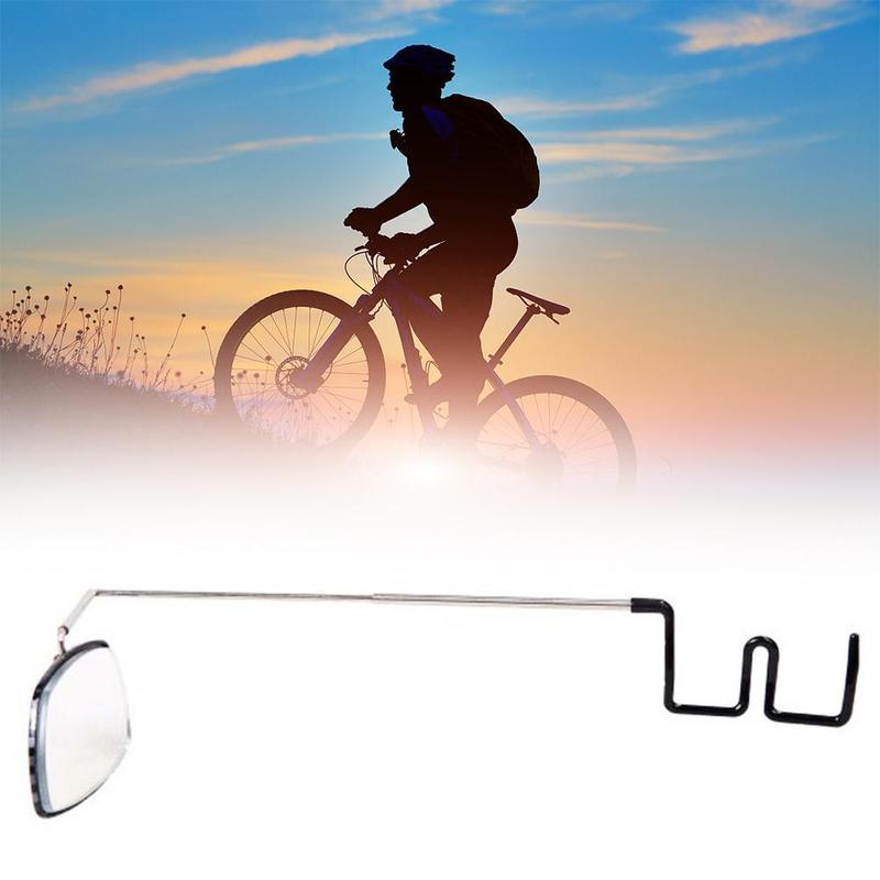 Espejo Retrovisor Ajustable de Aluminio para Bicicleta