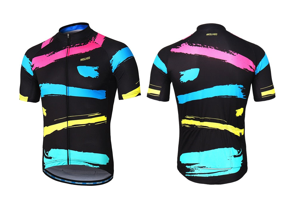 Men's Quick Dry Short Sleeve Cycling Jersey