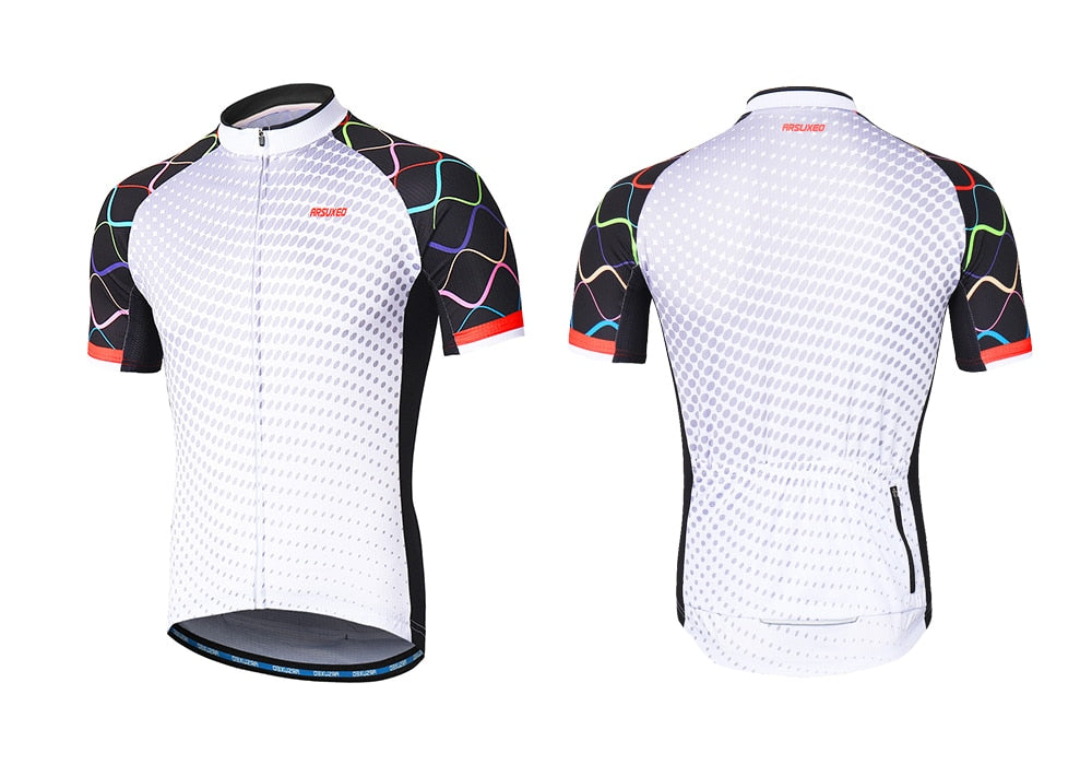 Men's Quick Dry Short Sleeve Cycling Jersey