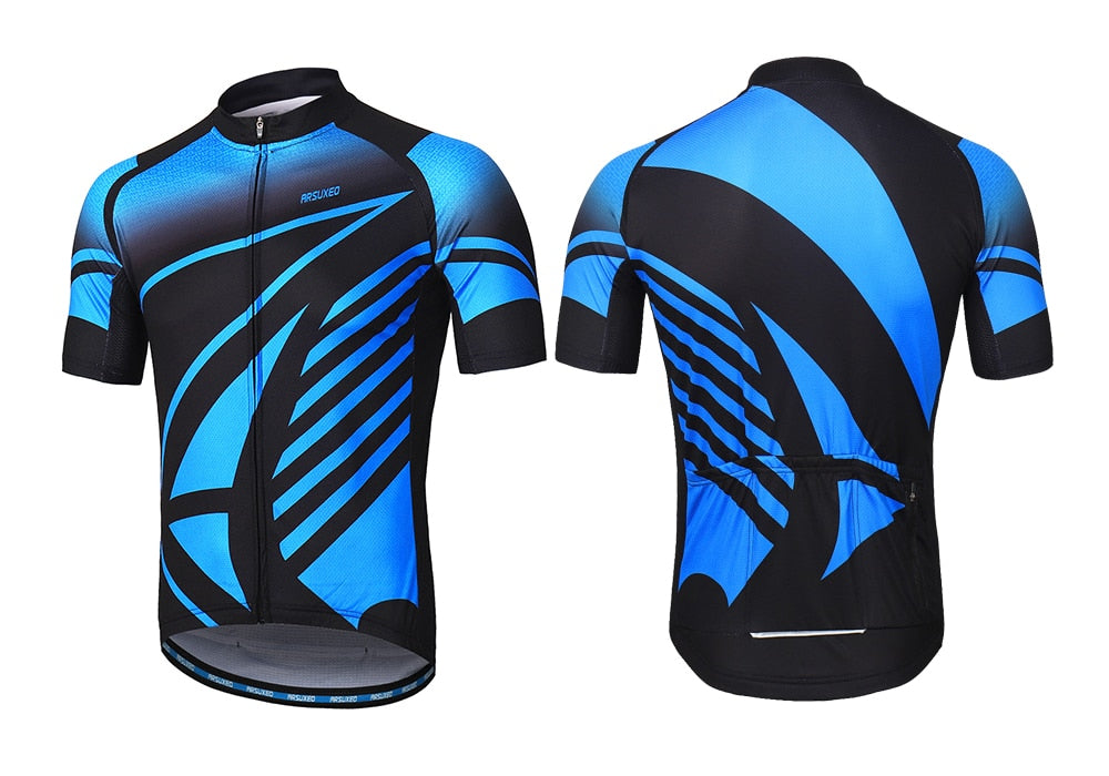 Men's Quick Dry Short Sleeve Cycling Jersey