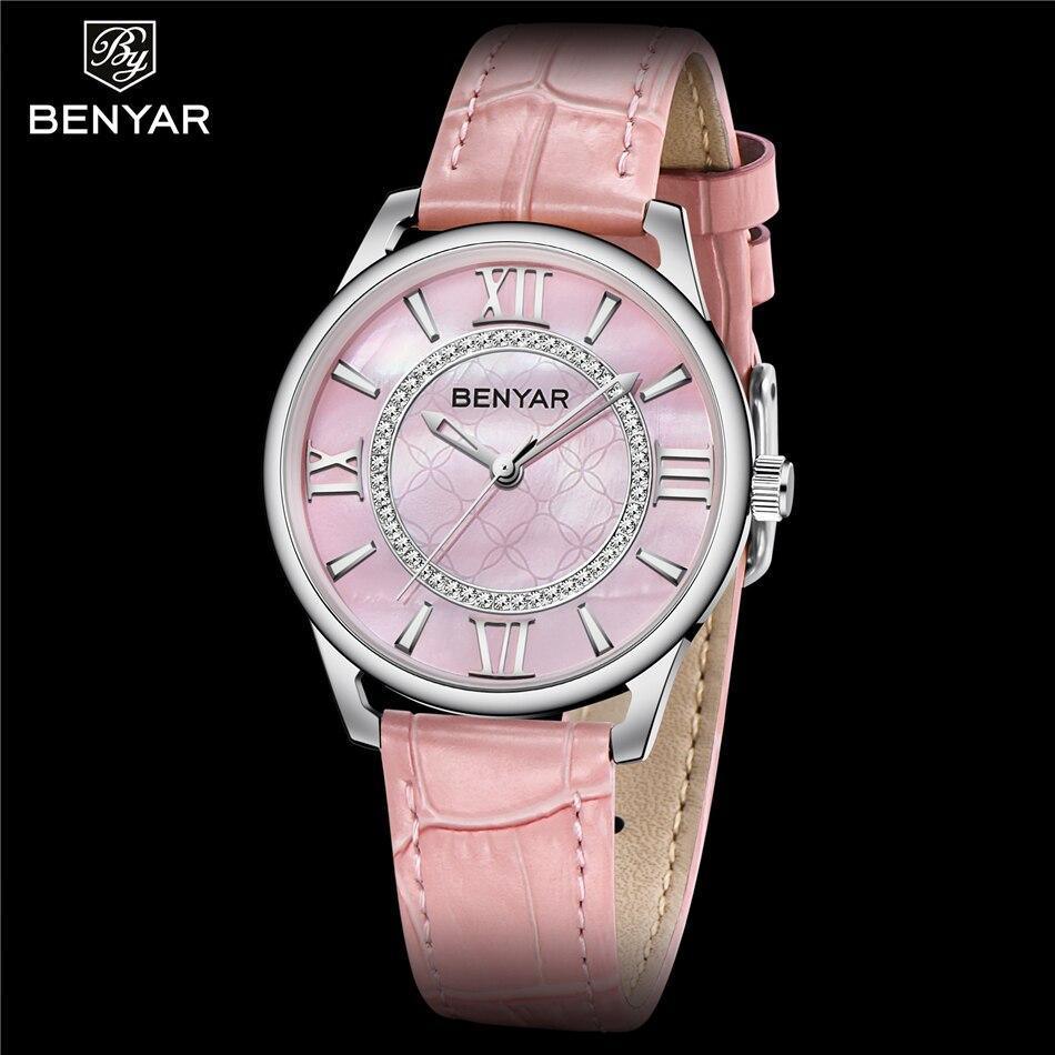 Montre à Quartz Élégante en Rhinestones pour Femmes