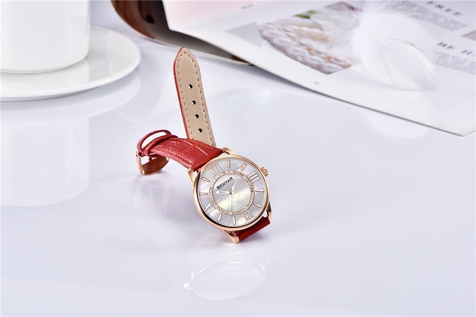 Montre à Quartz Élégante en Rhinestones pour Femmes
